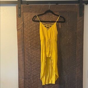 Maurices Mustard Yellow Tank Top